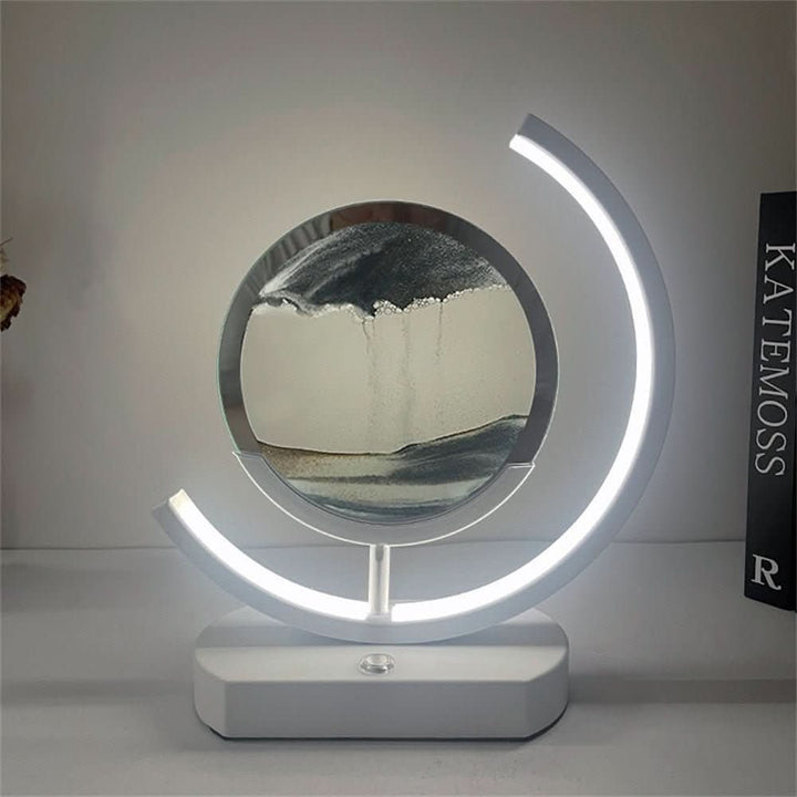3D Sandkunst LED Lampe med USB Opladning