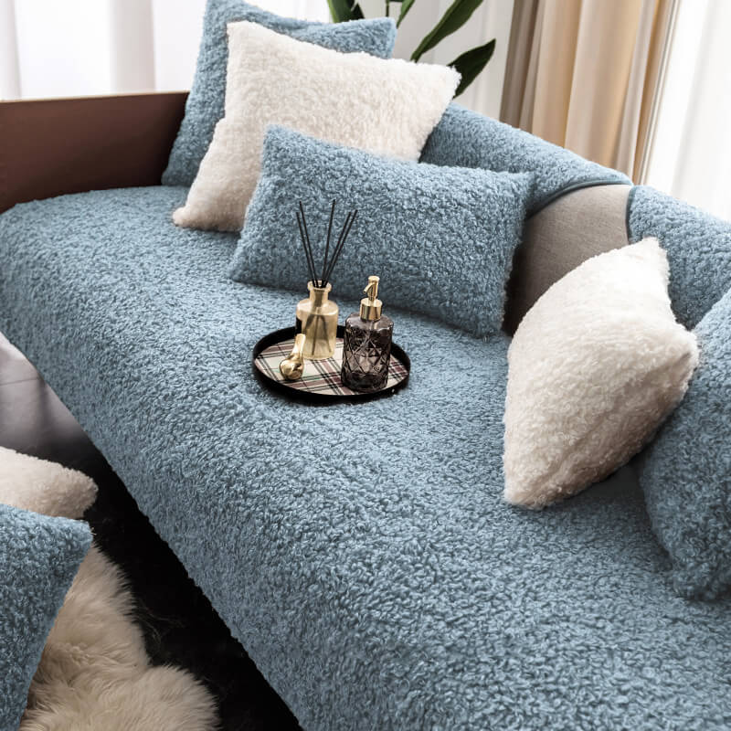 Luksus Non-Slip Fleece Sofa Dække til Kæledyr