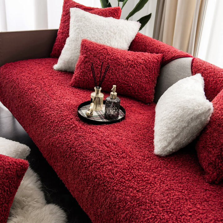 Luksus Non-Slip Fleece Sofa Dække til Kæledyr