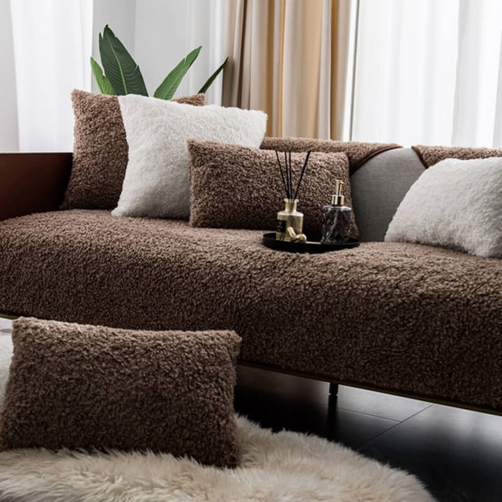 Luksus Non-Slip Fleece Sofa Dække til Kæledyr
