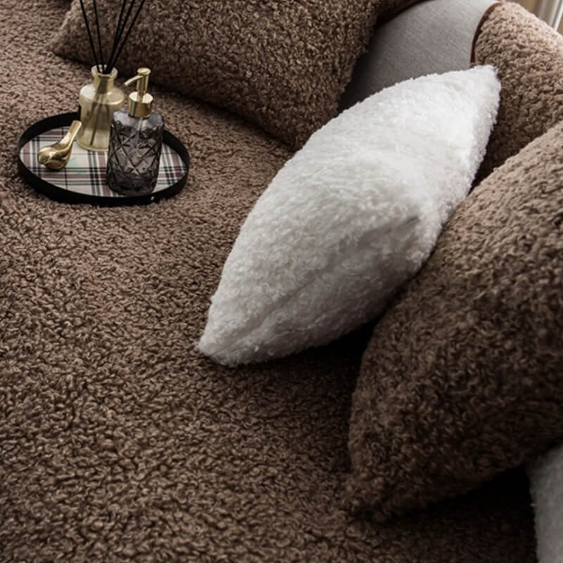 Luksus Non-Slip Fleece Sofa Dække til Kæledyr