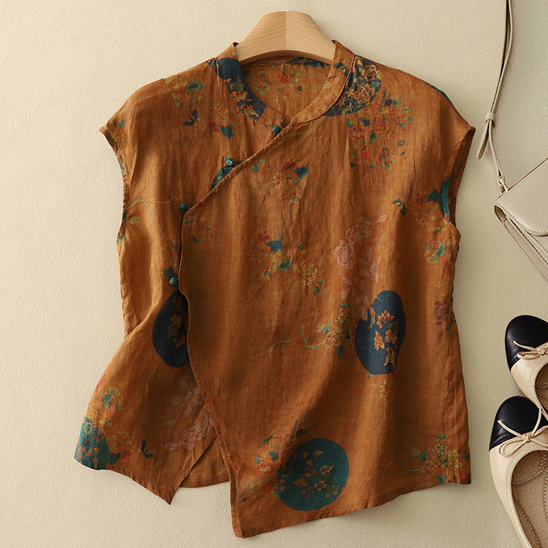 Amanda™ | Vintage Ærmeløs Top