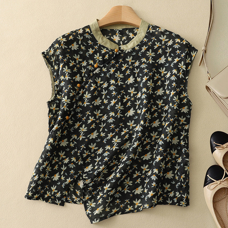 Amanda™ | Vintage Ærmeløs Top