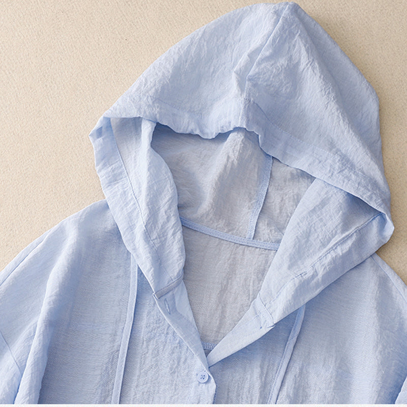 Victoria™ | Letvægts Hoodie med Knappedesign