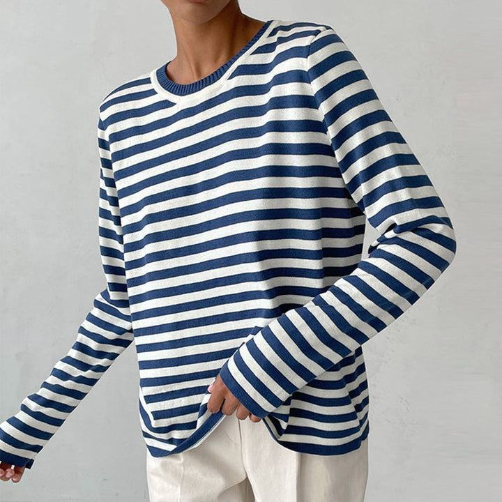 Dana™ | Chic Stribet Sommer T-Shirt