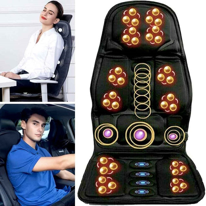 Opvarmet Massage Stol Pad med 8 Massagemetoder