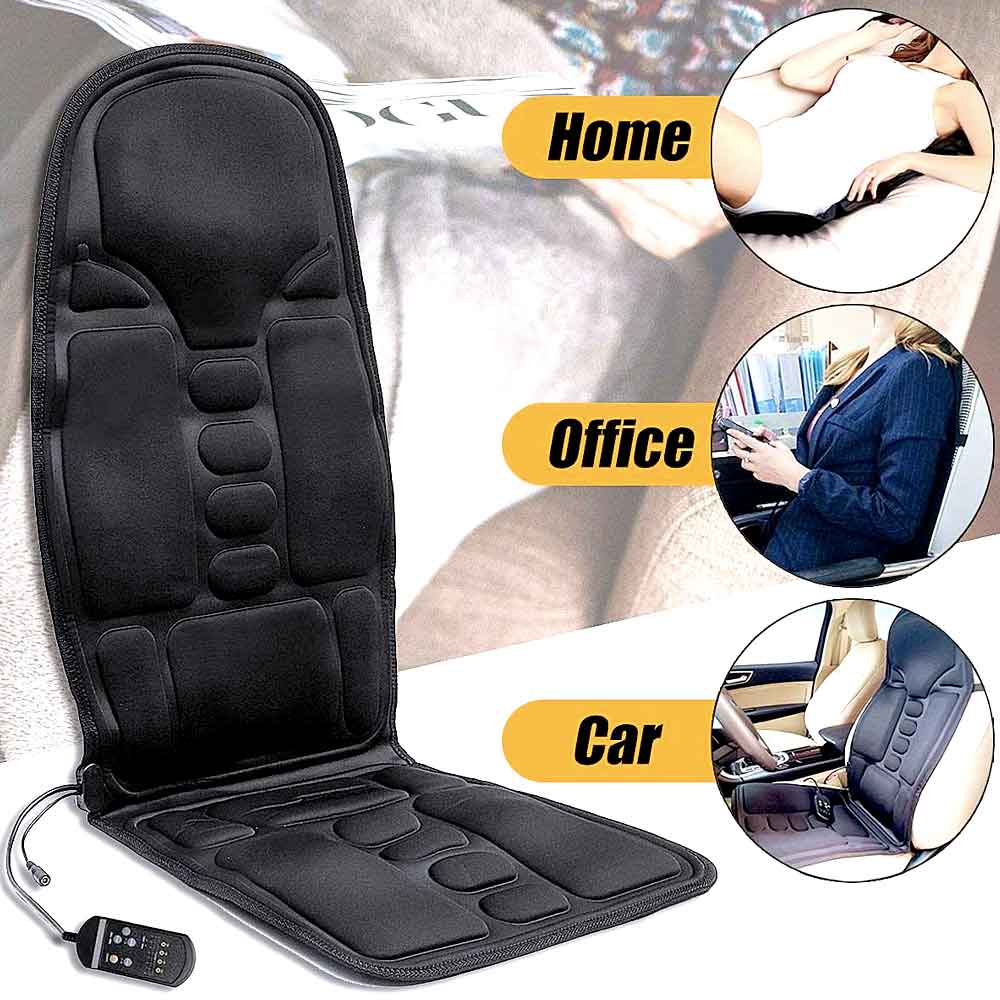 Opvarmet Massage Stol Pad med 8 Massagemetoder