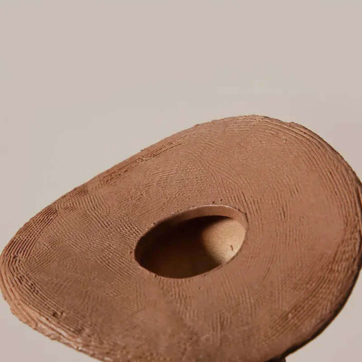 Håndlavede Minimalistiske Morandi Keramikvaser i Bløde Farver