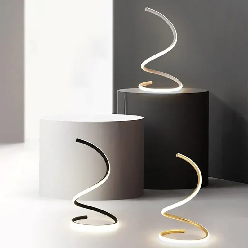 Justerbar Moderne LED Bordlampe i Aluminium