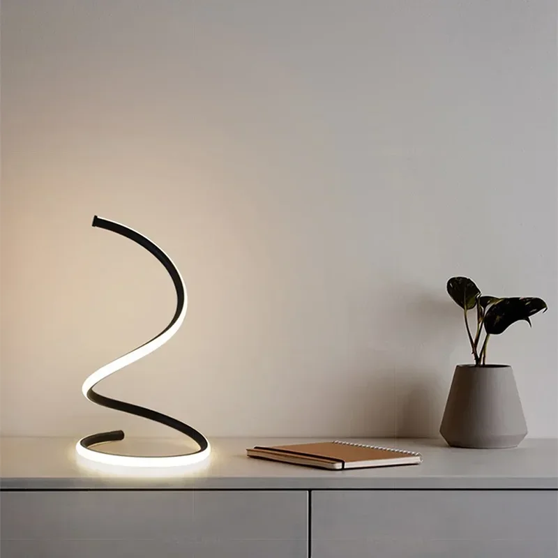 Justerbar Moderne LED Bordlampe i Aluminium