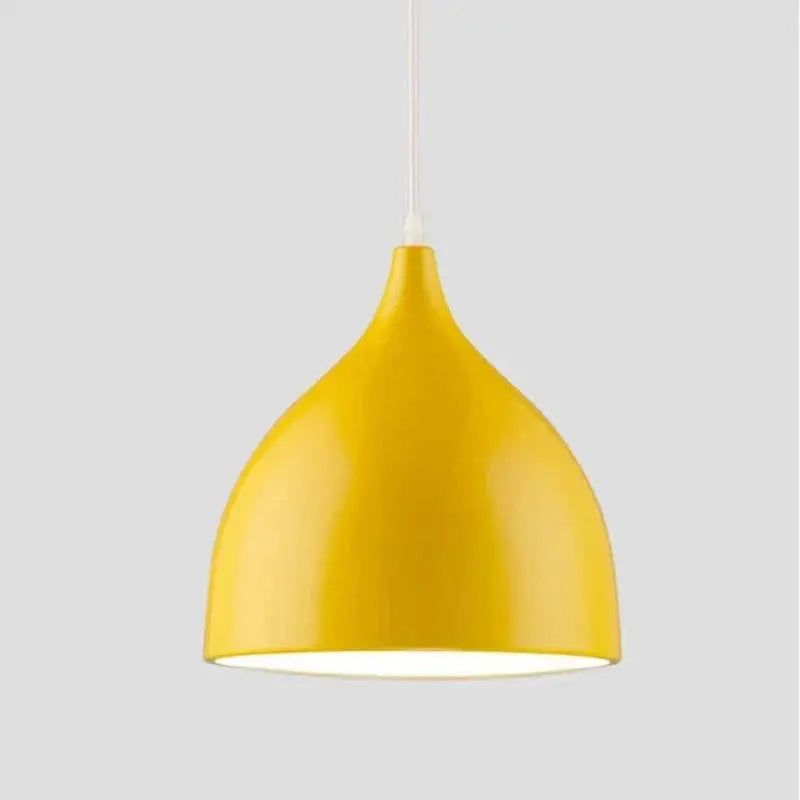 Moderne LED Pendellampe i Sort, Hvid eller Sølv