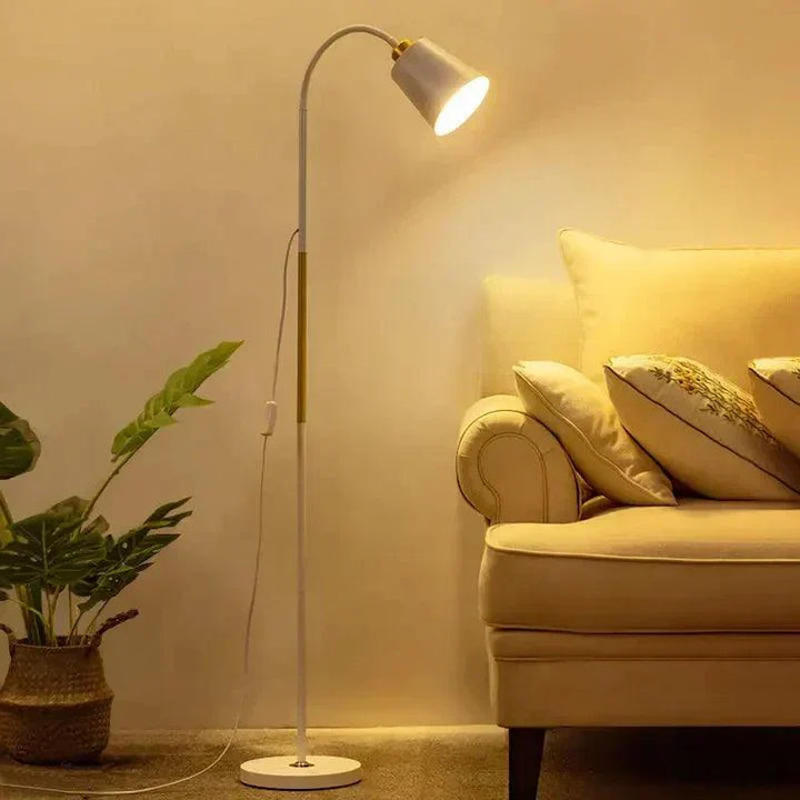Justerbar Gulvlampe med LED-belysning i Moderne Design