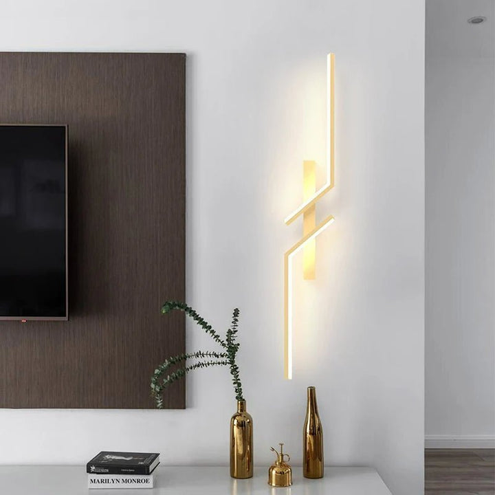 Moderne LED Væglampe med Justerbar Farvetemperatur og Frostet Akrylskærm