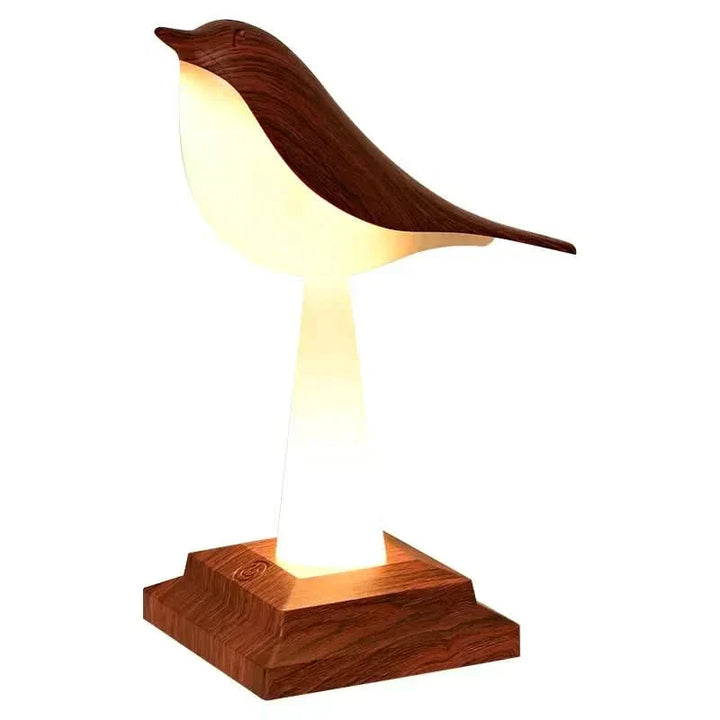 Fugle Bordlampe med USB Strømforsyning