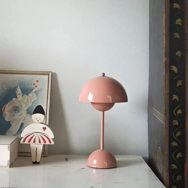 Trådløs Dimmbar LED Bordlampe med Justerbar Lysstyrke