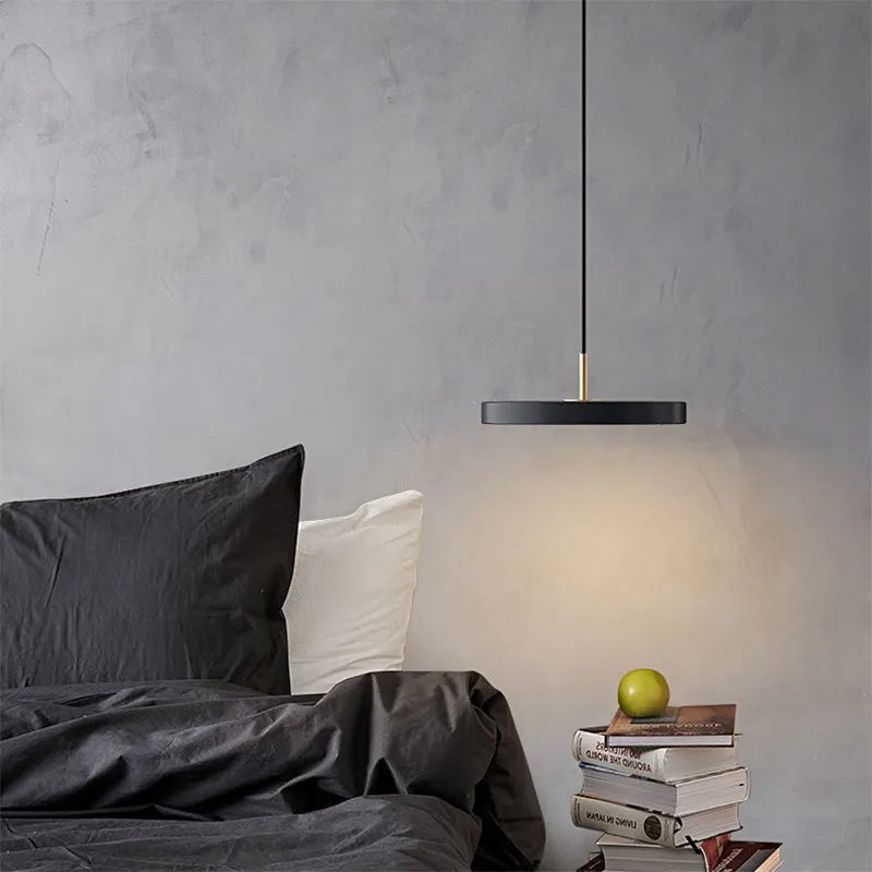 Slim Disc LED Pendellampe med Moderne Design