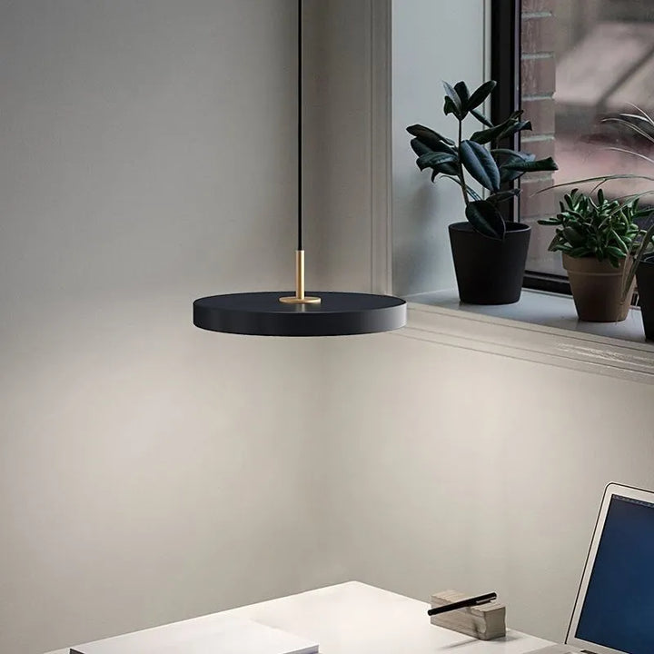 Slim Disc LED Pendellampe med Moderne Design