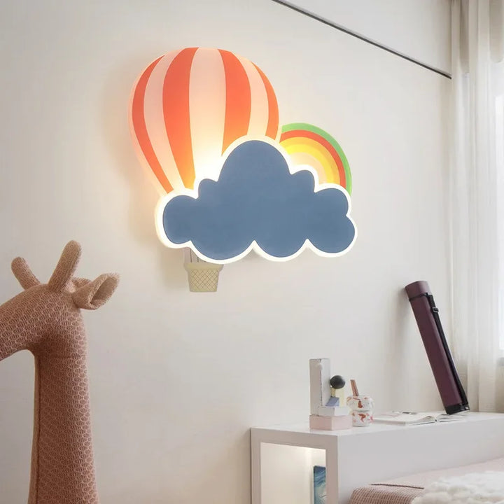 LED Væglampe til Børneværelser - Legende Design med Blødt Lys