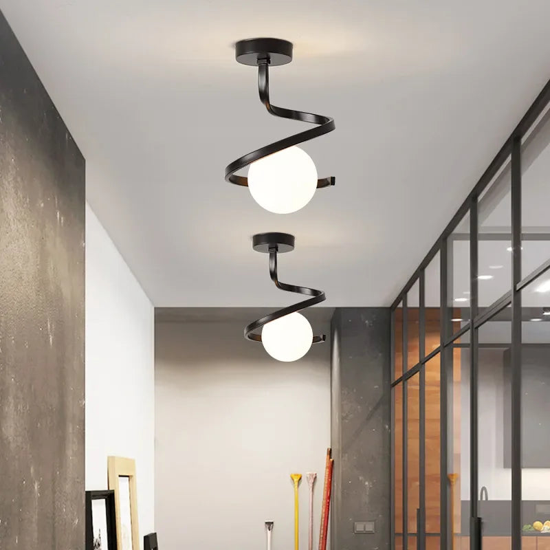 Moderne Glas Pendellampe til Hyggelig Belysning