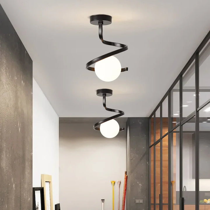Moderne Glas Pendellampe til Hyggelig Belysning
