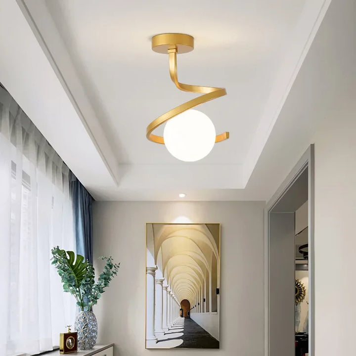 Moderne Glas Pendellampe til Hyggelig Belysning