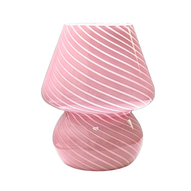 Håndlavet Murano Glas Skrivebordslampe med Elegant Design
