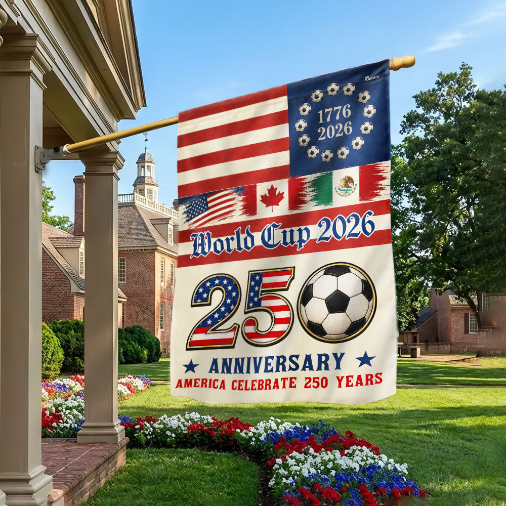 250-års Jubilæumsflag til Verdensmesterskabet 2026