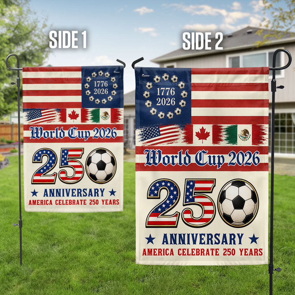250-års Jubilæumsflag til Verdensmesterskabet 2026