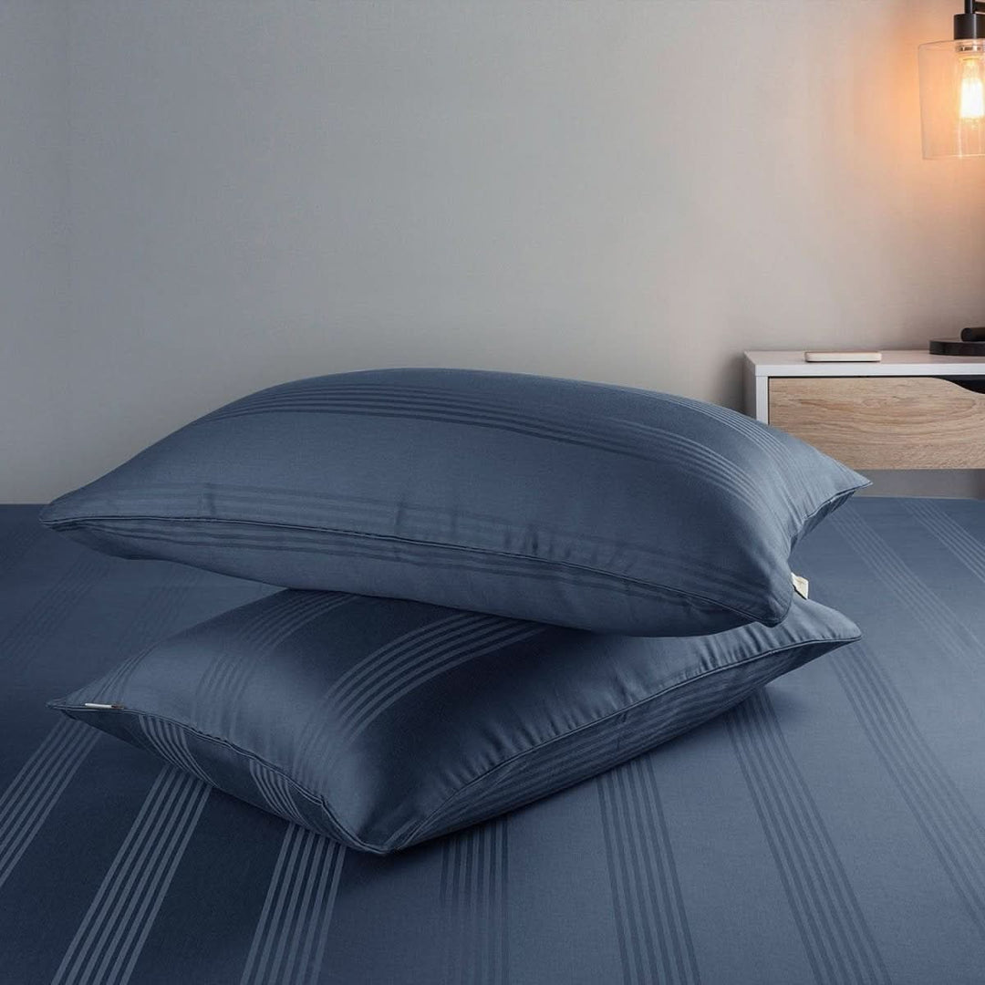 Bløde 100% Bomulds Pudebetræk - Minimalistisk Design, Åndbare og Holdbare