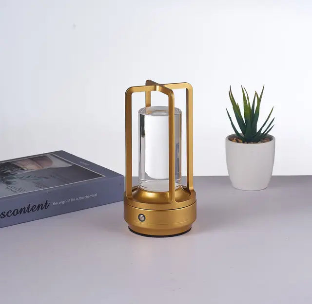 Genopladelig Nordic Bordlampe med Touch Control og Justerbar Lysstyrke