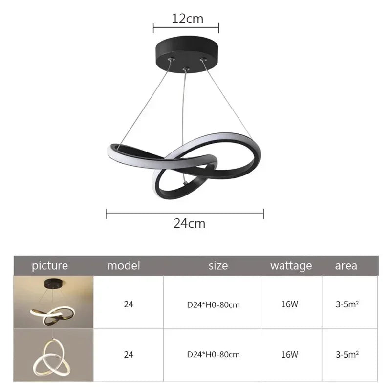 Moderne LED Loftlampe med Fjernbetjening og Energi-Effektiv Design