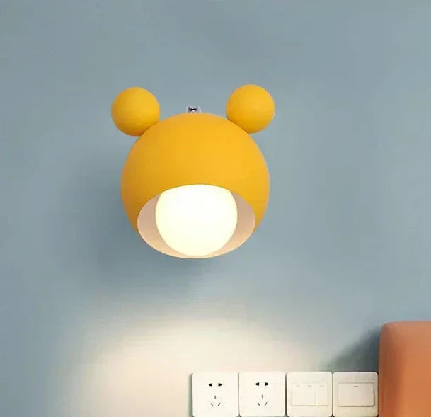 Mickey Mouse Væglampe til Børneværelset