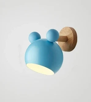 Mickey Mouse Væglampe til Børneværelset