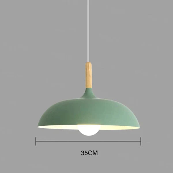 Loftlampe i Nordisk Eg med Energibesparende LED