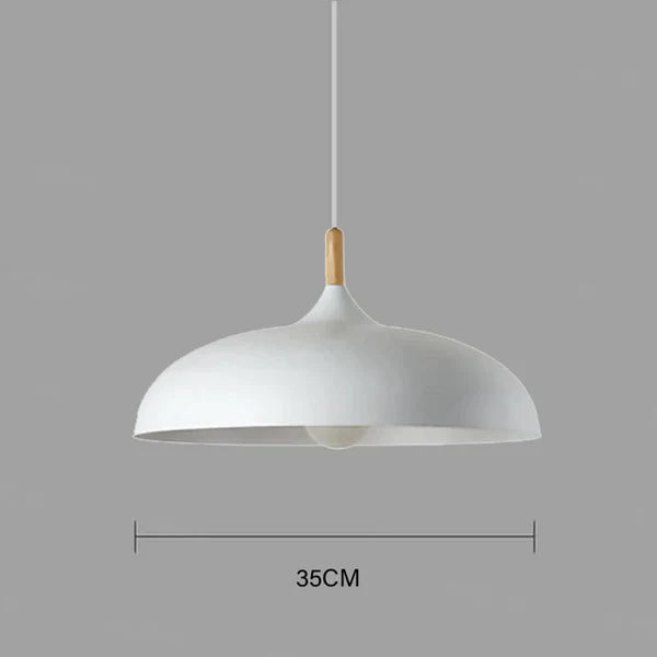 Loftlampe i Nordisk Eg med Energibesparende LED