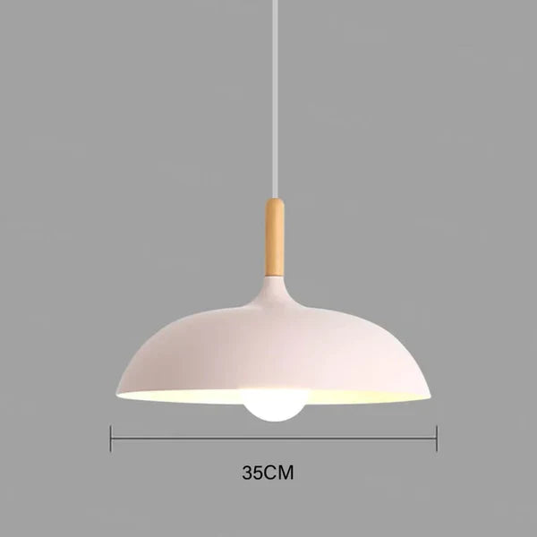 Loftlampe i Nordisk Eg med Energibesparende LED