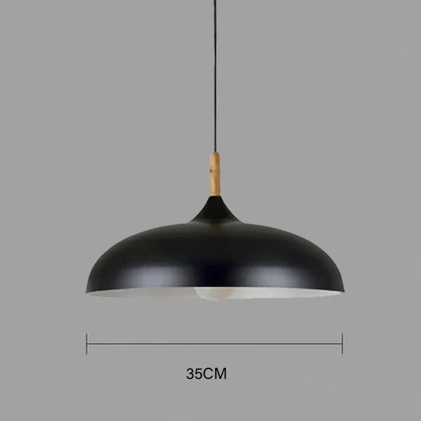 Loftlampe i Nordisk Eg med Energibesparende LED