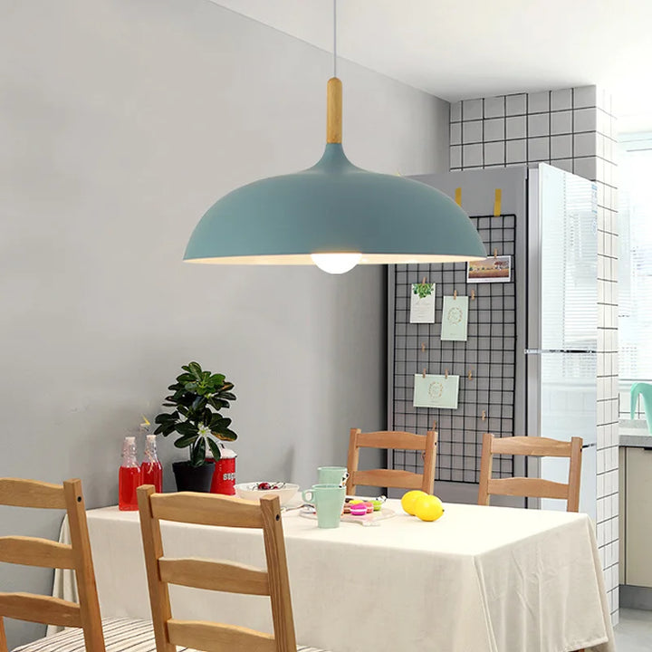 Loftlampe i Nordisk Eg med Energibesparende LED