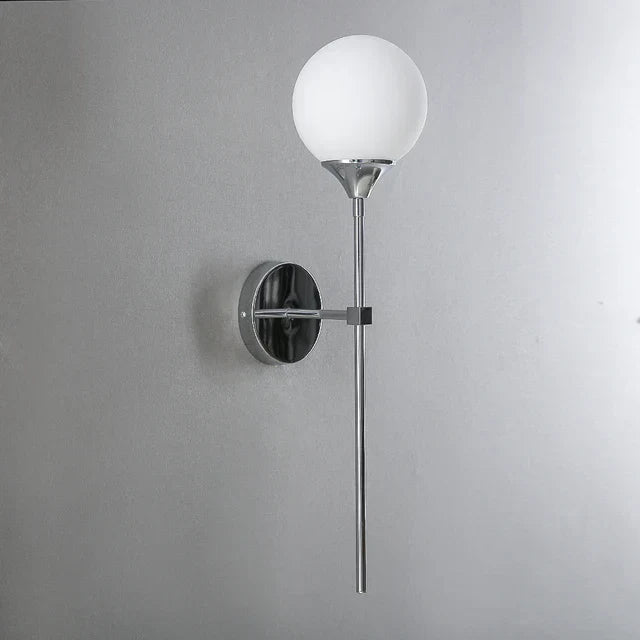 Moderne Glas Væglampe med Drejekontakt