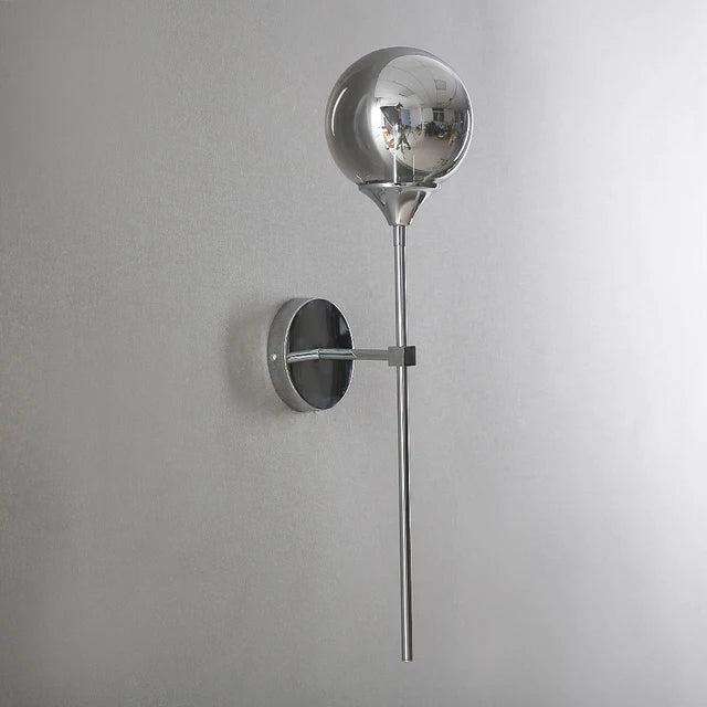 Moderne Glas Væglampe med Drejekontakt