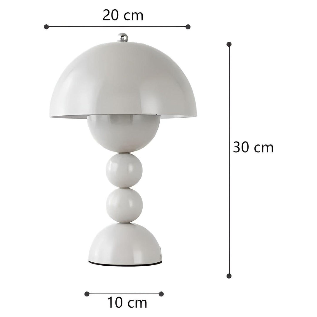 Justerbar Skandinavisk LED Bordlampe med Dæmpbar Lysstyrke