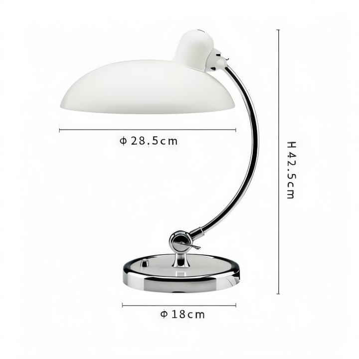 Justerbar Vintage Jern Kuppel Bordlampe til Skrivebord