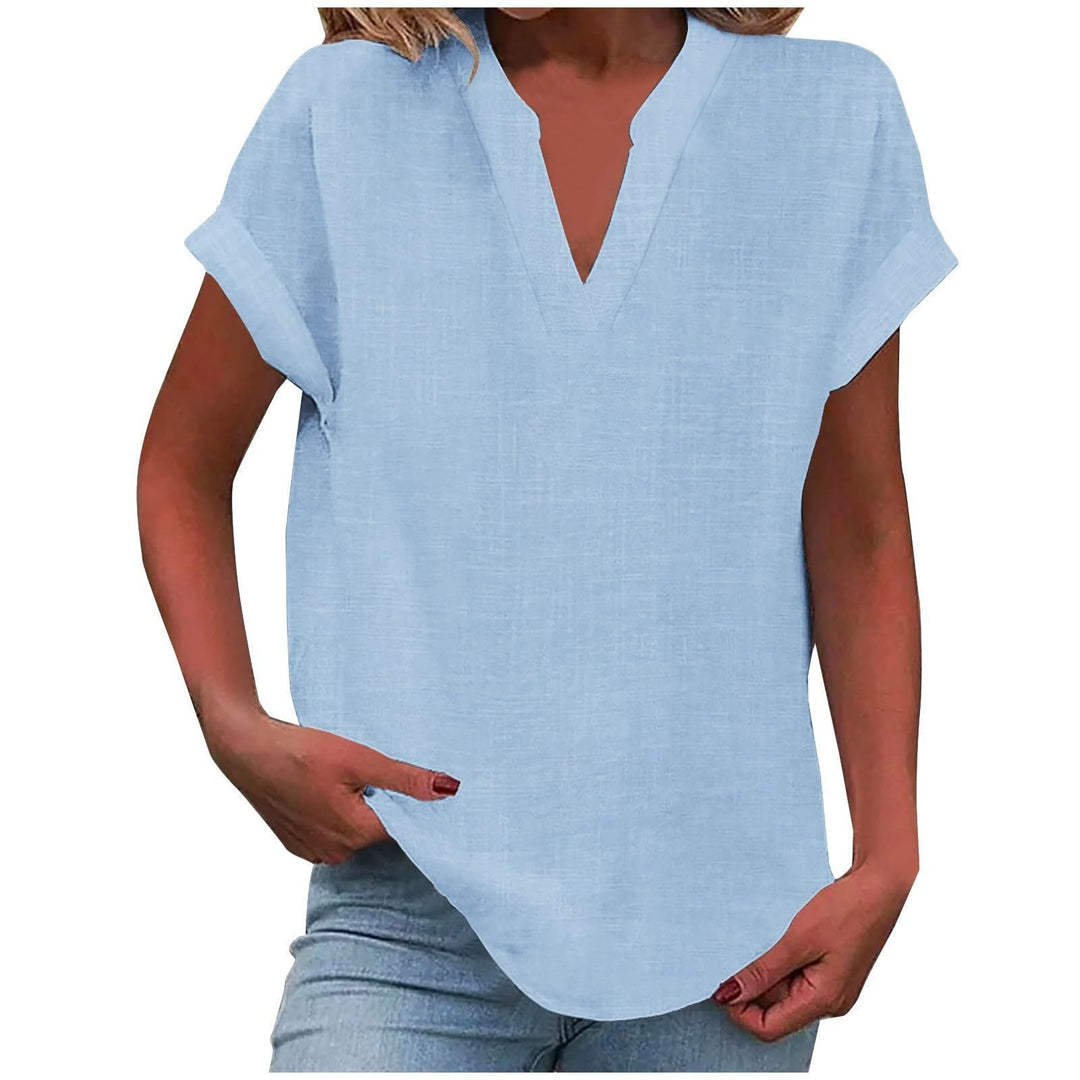 Lexi™ | Casual V-Hals Bluse
