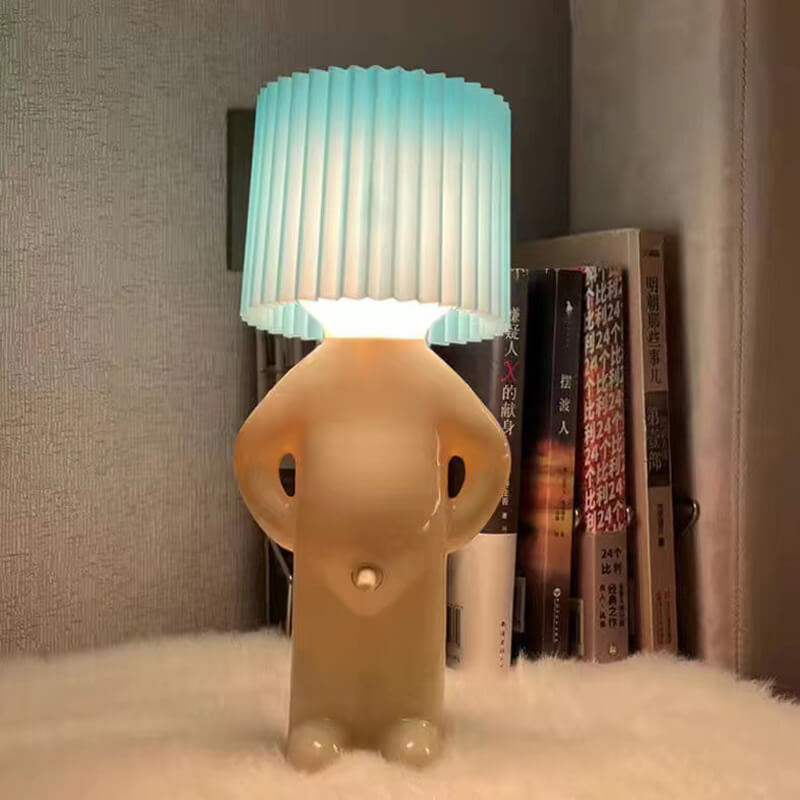 Farverig Bordlampe og Natlampe til Dreng
