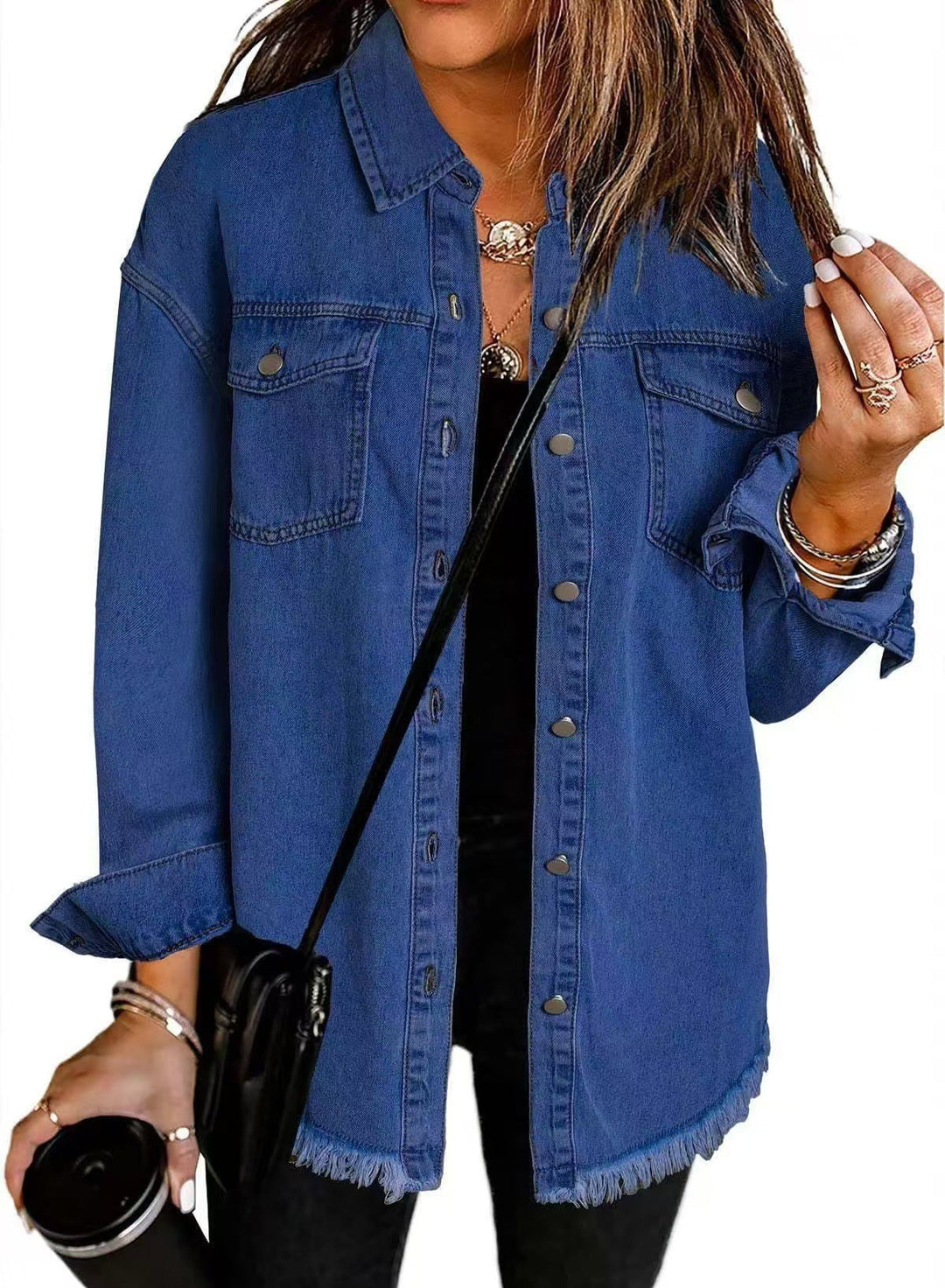 Madeline™ | Klassisk Hverdag Denim Jakke