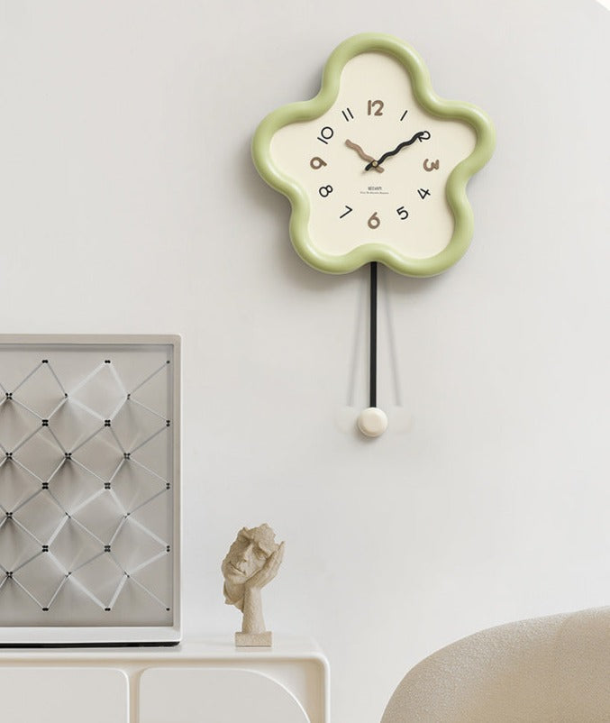 Stille Pendul Vægur i Miljøvenligt Design