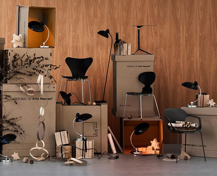 Bauhaus Metal Bordlampe i Minimalistisk Design