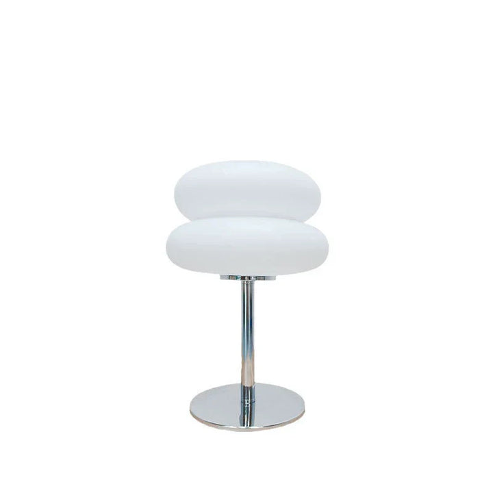 Vintage Mini Bordlampe i Æg Tart Design - Bauhaus Stil