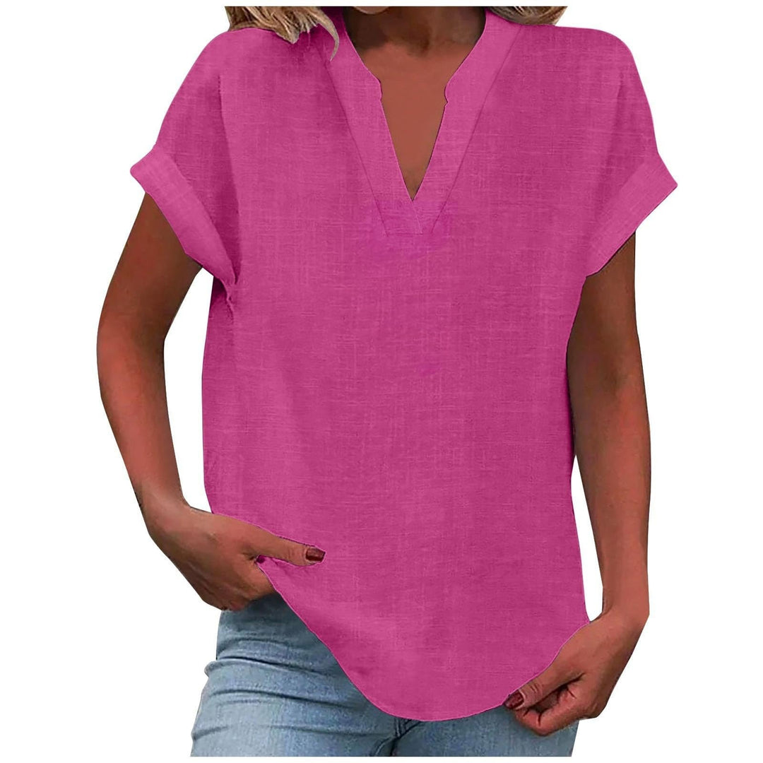 Lexi™ | Casual V-Hals Bluse
