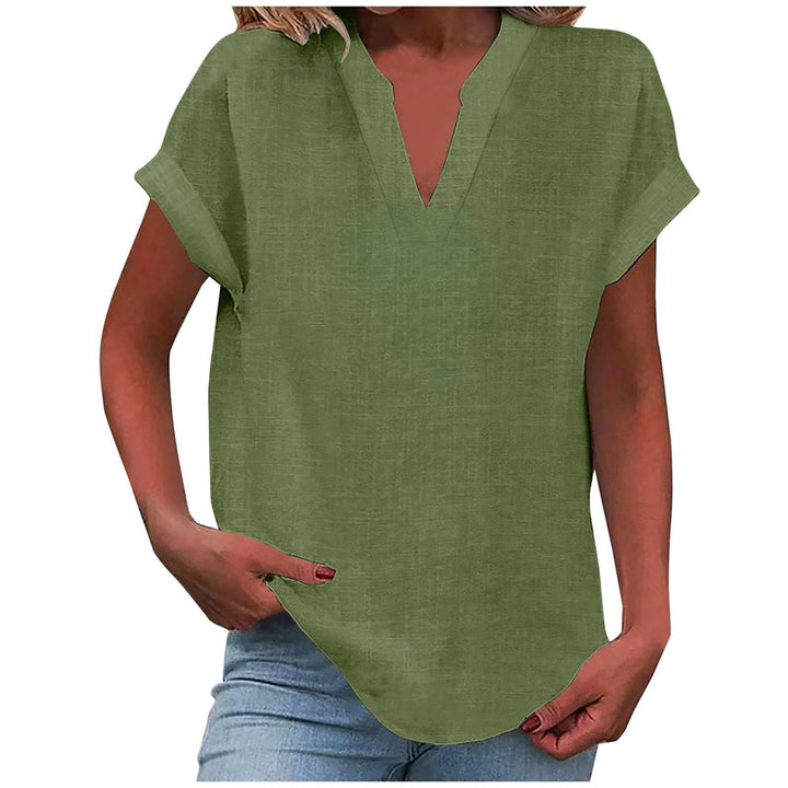 Lexi™ | Casual V-Hals Bluse